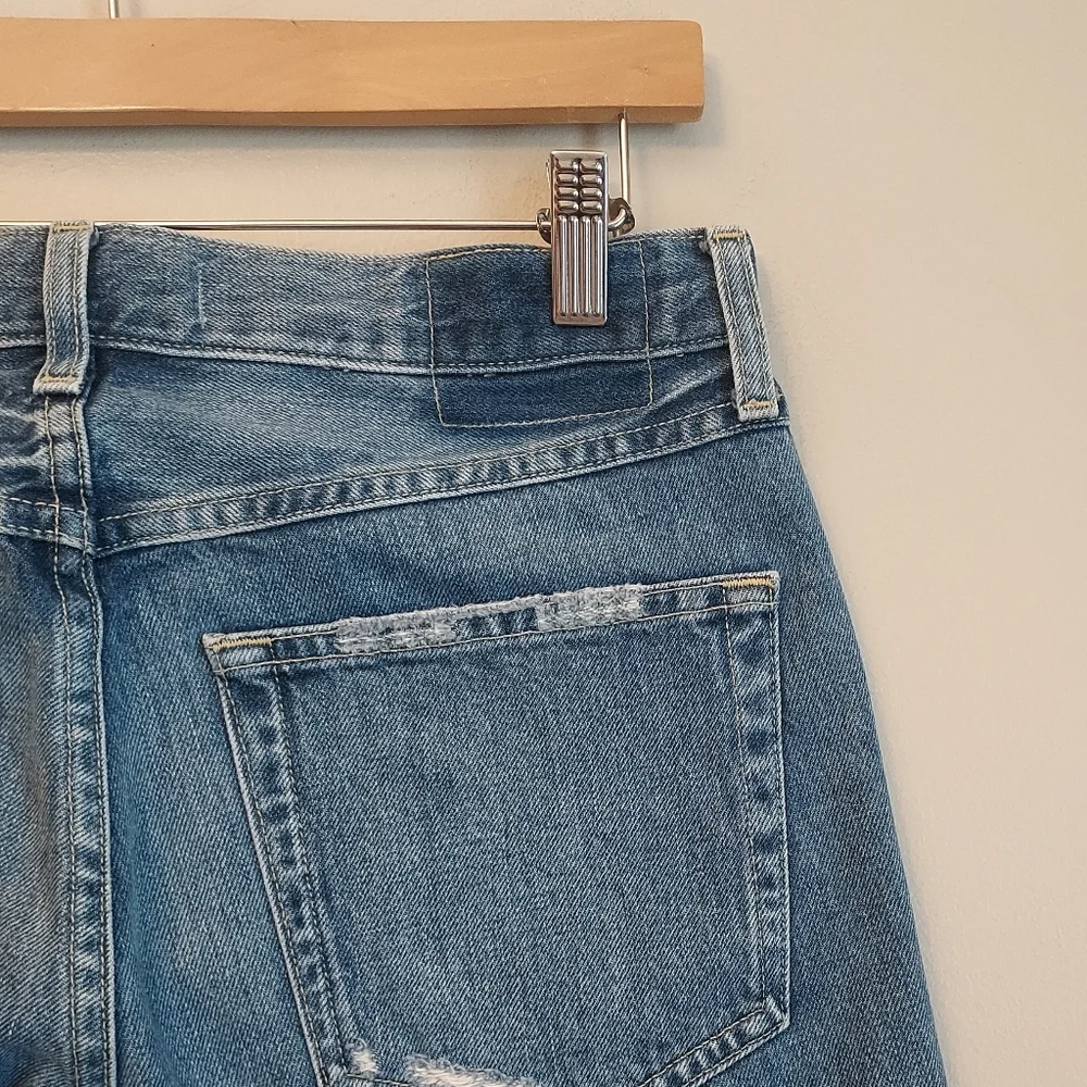 AMO Billie High Rise Cropped Denim Jean Jeans Size 27 - Picture 5 of 12